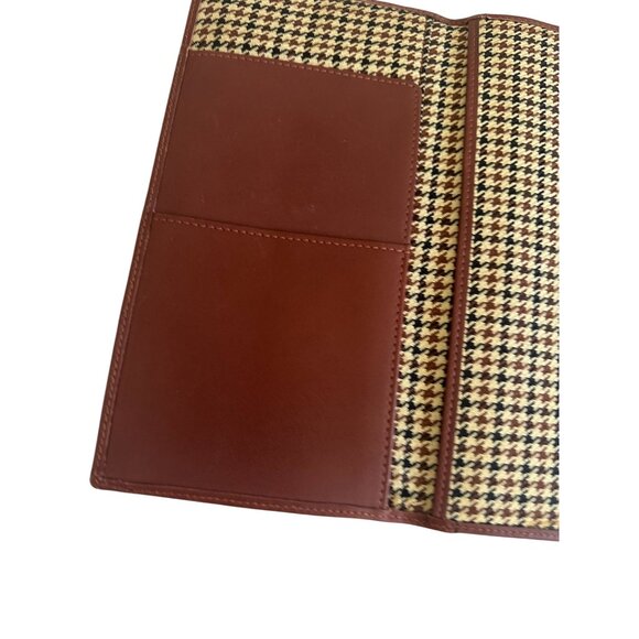 CUTTER & BUCK Tan Brown Leather Bound BB&T Lined Receipt Book - Picture 4 of 9